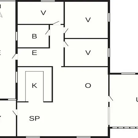 Nyaraló 6 Person In Norre Nebel-by Traum Nørre Nebel